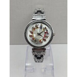 Disney Mickey Mouse Believe In The Magic Bracelet Watch Quartz Women New Battery